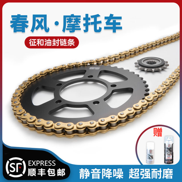 Suitable for Dongfeng 250SR motorcycle 400NK 650MT GT Guobin car 700CL-X levy and oil seal chain