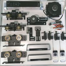 Real-control automatic door 500-1-ton heavy motor whole set of induction electric translation door track access control system