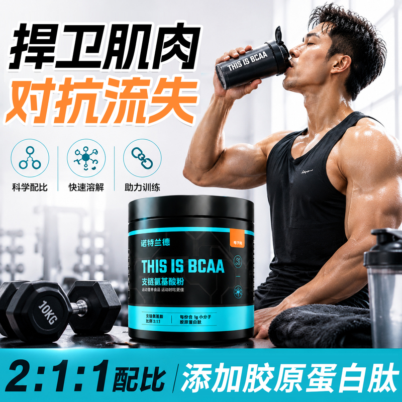 Notland Branched Chain Amino Acid Bcaa Fitness Sports Supplement Bacc Amino Acid Official Flagship Store Genuine Product