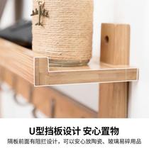 New clothes hook wall hanging wall rack entrance entrance wall hanging bedroom clothes hanger wall hanging clothes and hats