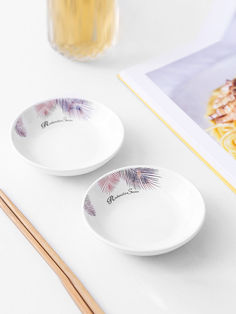 Seasoning dish Creative Nordic home ceramic snack Pepper dip sauce seasoning Tomato dip Soy sauce vinegar dish