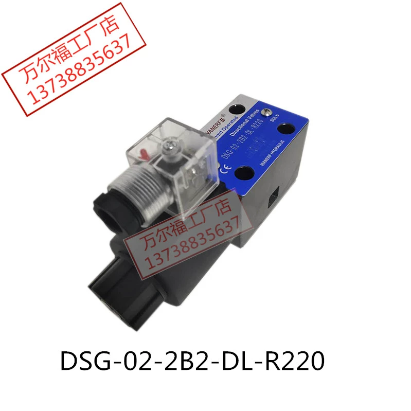 Van điện từ DSG-02-2B2-DL-D24 Van thủy lực DSG-02-2B2-DL-R220 WANERF