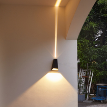 Wall Lamp Outdoor Doorway Wash Wall Light Outdoor Waterproof Balcony Stairway Door Front Light minimalist Minimalist Sharp Mouth Wall Lamp