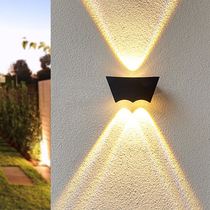 Wall Lamp Outdoor Waterproof Brief Wash Wall Lamp Villa Doorway Stairway Patio Courtyard Decorated Super Bright LED Wall Lamp