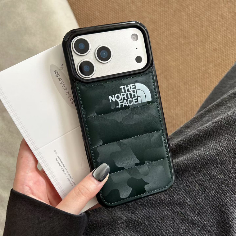The North Face Quilted Camouflage iPhone Case
