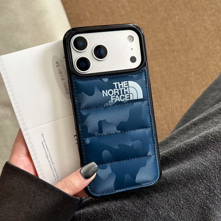The North Face Quilted Camouflage iPhone Case
