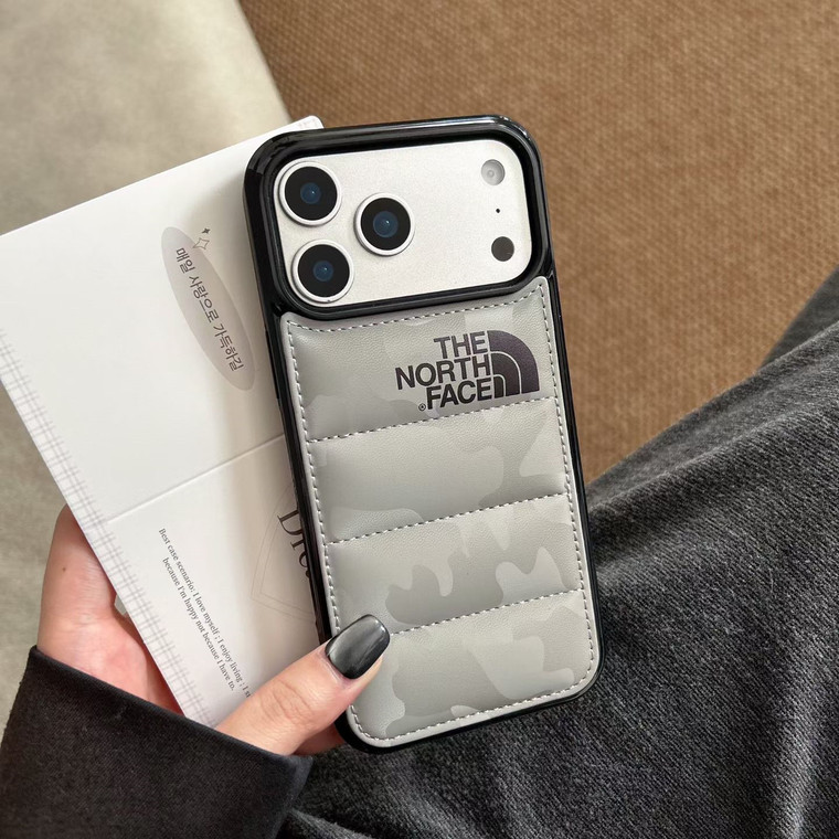 The North Face Quilted Camouflage iPhone Case