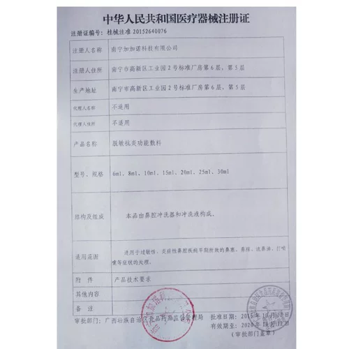 Дегидратация и анти -инфляционные функции, оправающие аллергические воспаление, назальный зуд, плавный носовой ринит.