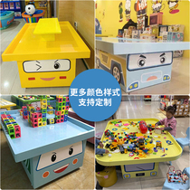 Childrens paradise educational handmade toy table space table sand table high-end building block table playground multi-functional sand table
