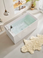 08ri Fenglianchi сидячая ванна для домашнего использования в небольших квартирах акриловая независимая съемная японская мини-ванна