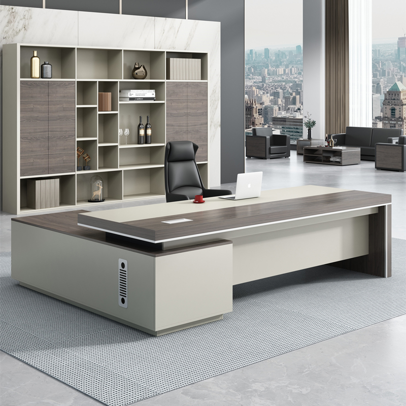 Hong Heng Boss Desk Chair Composition Manager President Table Brief Modern Office Furniture single Grand Bandai