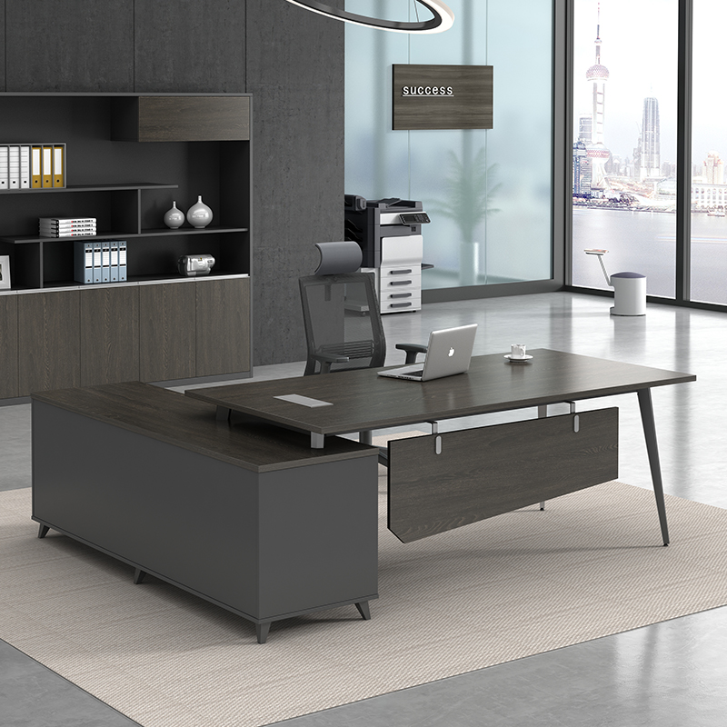 Boss Table And Chairs Brief Modern Furniture General Manager Creative Desk President Tech Sense Office Single Composition