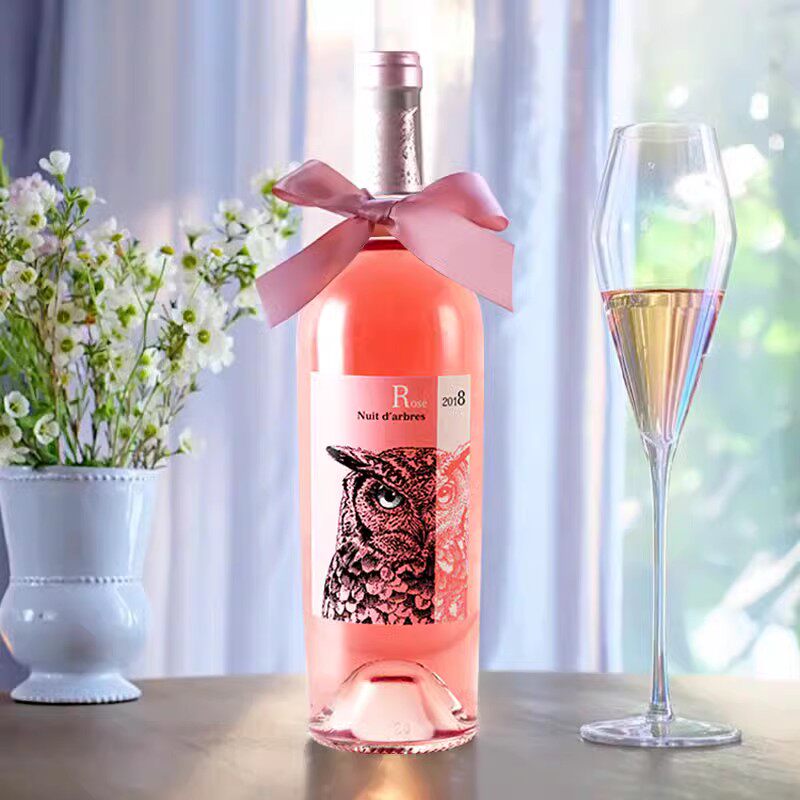 法国进口桃红葡萄酒,少女情怀猫头鹰🌟🍷-桃红静态葡萄酒-淘宝好物网