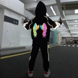 Весенняя летняя одежда, детский спортивный комплект для мальчиков, коллекция 2021, популярно в интернете, в западном стиле, подходит для подростков, в корейском стиле