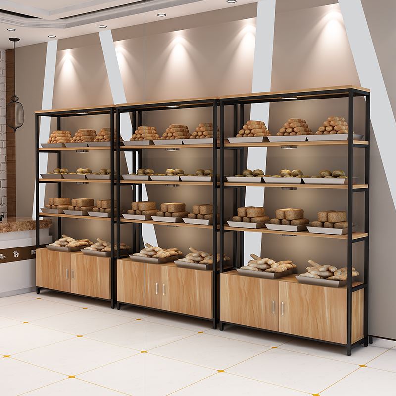 New Bread Refreshments Cabinet Show Shelves Cosmetics Display Case Shelves Shelves Beauty Salon Dressers Products Rationi