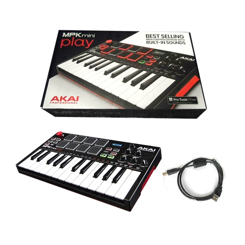 Spot akai mpk mini mk3 портативная Midi -клавиатура 25 -ключа аранжировщика контроллера синтезатора