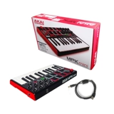 Spot akai mpk mini mk3 портативная Midi -клавиатура 25 -ключа аранжировщика контроллера синтезатора