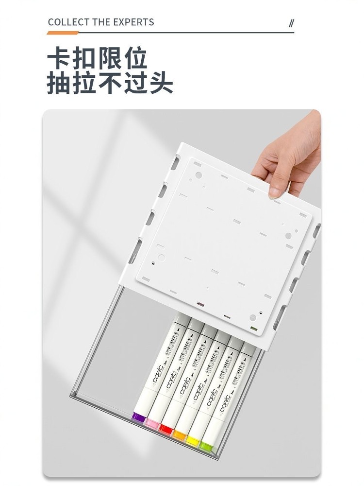 Under-Desk Drawer Heightening Block with Bar, Drawer-Type No-Drill Desktop Storage Box, Shelf, Desk Workstation Crossbar