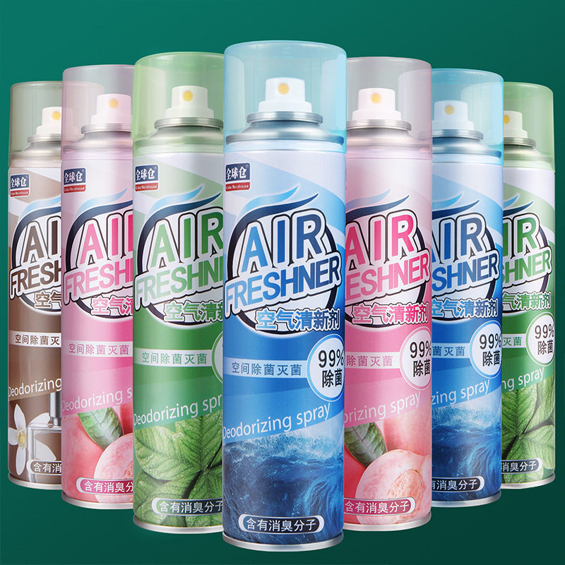 Air Freshener for Bedroom, Long-Lasting Fragrance, Home Bathroom, Car Deodorizer, Fresh Scent, Global Warehouse (360ml)