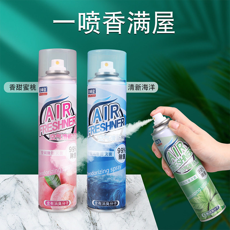 Air Freshener for Bedroom, Long-Lasting Fragrance, Home Bathroom, Car Deodorizer, Fresh Scent, Global Warehouse (360ml)
