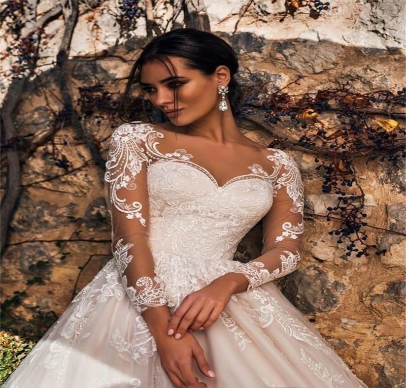 Long Sleeve Wedding Dress Bride Dresses Bridal Gowns Long Sleeve Wedding Dress Bride Dresses Bridal Gowns