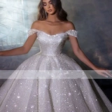 Блестящие свадебные платья блестящие плиссированные свадебные платья блестящие