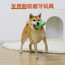 TPR sound tennis toy small and medium-sized dogs dog self-playing Teddy training bite-resistant pet toy ball