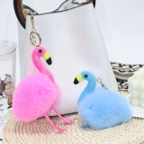 Милая подвеска, модный брелок, плюшевая кукла, фламинго