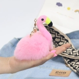 Милая подвеска, модный брелок, плюшевая кукла, фламинго