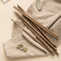 Day Style Home Chicken Wings Wood Chopsticks One Chopsticks Safe No Paint No Wax Solid Wood Long Chopsticks Suit Anti Slip Easy To Clean