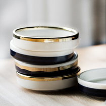 Small Plate Sauces Delicate ceramic Phnom Penh Taste Dishes Fresh Nordic Dip Sauces Sauces Sauces Small Dish Vinegar Dish Snacks