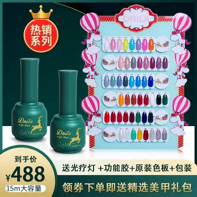 Enseman nail polish set full set of 2020 new set of net Red fashion fashion nail shop dedicated