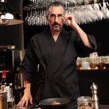 Высококачественный японский шеф-повар для летних летних мужчин и женских семи четверти рукава суши изакайя кухня кухонная рабочая одежда