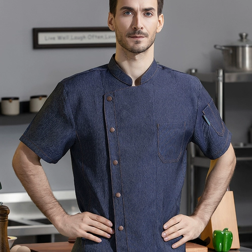 Тонкая дышащая летняя одежда для работы, короткий рукав, изысканный стиль, делается под заказ