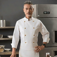 Качественный белый медный лонгслив, фартук