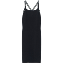 Selected 50% off] alexanderwang Ms. Alexander Wang logo trim tight backless dress