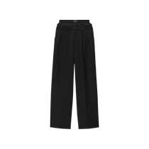 Selected 50% off] alexanderwang Alexander Wang logo shorts waist low waist tailored trousers