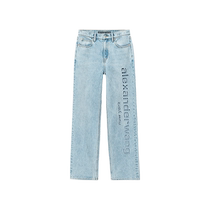 alexanderwang Ms. ez hollow logo jeans trousers
