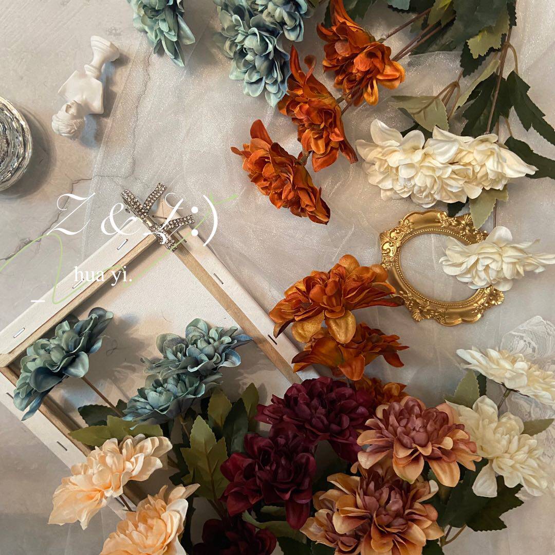 ins Nordic simulation flowers modern light lavish simulation of large Liju Fake Flowers Photography of Genuine Props Interior Decoration Brigades