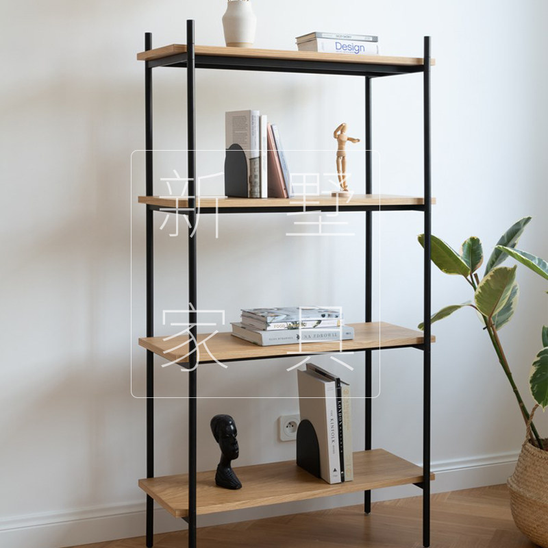 Nordic Simple Art Bookshelf Art Bookshelf Landing Multi-floor Accessory Living Room Living Room