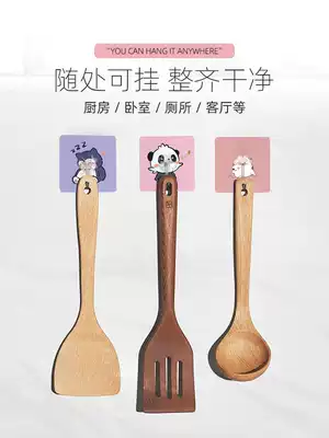 Adhesive hook strong self-adhesive paste creative cute wall-mounted cartoon load-bearing suction cup kitchen bathroom non-trace sticky hook