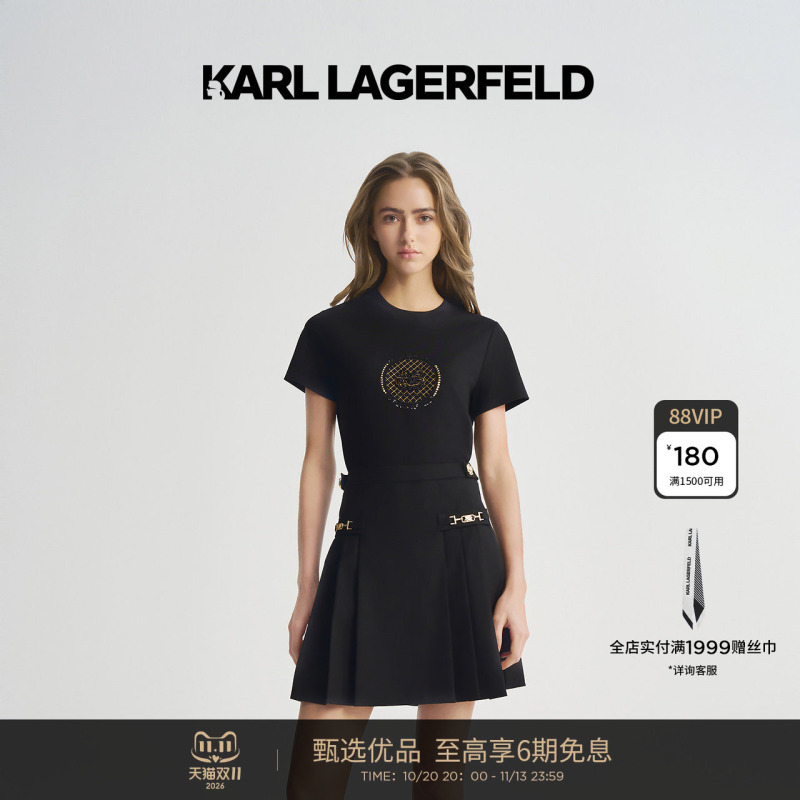 Karl Lagerfeld Karl Lagerfeld Trendy Sunglasses Cat Black Short-Sleeve T-Shirt Women's Clothing Lafayette Karl Lagerfeld Karl Lagerfeld Trendy Sunglasses Cat Black Short-Sleeve T-Shirt Women's Clothing Lafayette