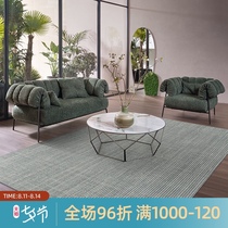 (Jiayin original)Customizable plain Japanese wool minimalist living room carpet Sofa coffee table Bedroom bedside blanket