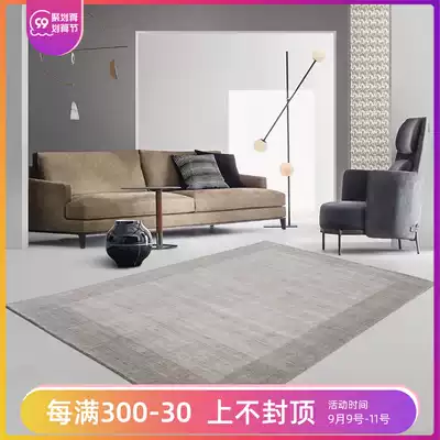 (Gayin Yan Yan Yan Xing) Indian imported carpet, cotton wool plain Japanese simple living room bedroom