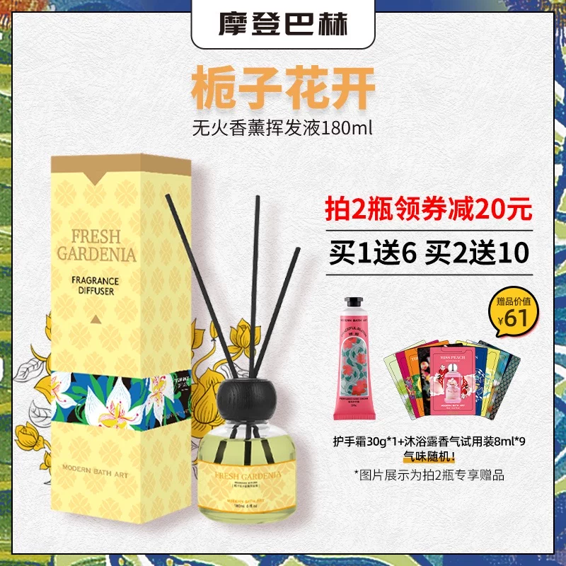 [Хит продаж в магазине] Современная Gardenia Blooming Fireless Ароматерапия для гостиной спальни ванной комнаты украшения аромотерапия
