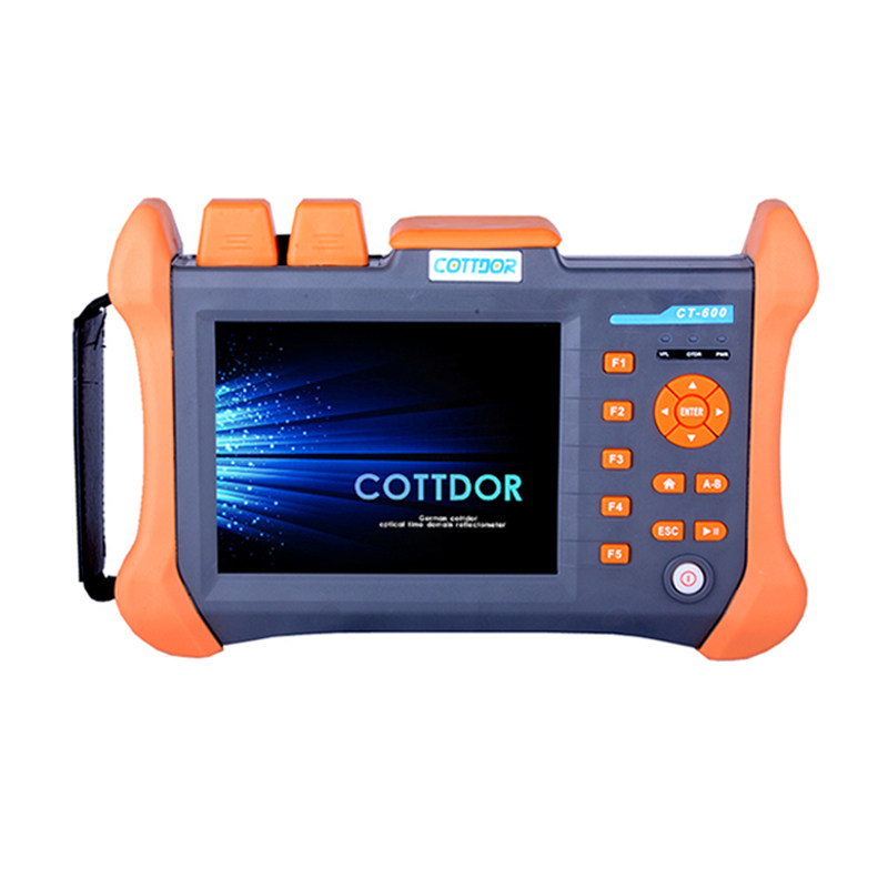 otdr fiber tester CT-600 high-precision fault breakpoint detector multifunction light time domain reflectometer 5 m wheelbase test 120 km long distance test