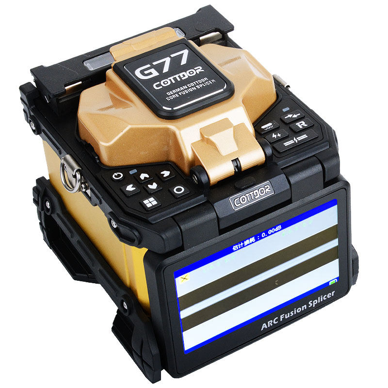 Cottdor (Cottdor) G77 Large core diameter fiber fusion machine suitable for 6 0-5 0 0 μm large core diameter optical fiber fusion support windproof hood opening and closing signal output