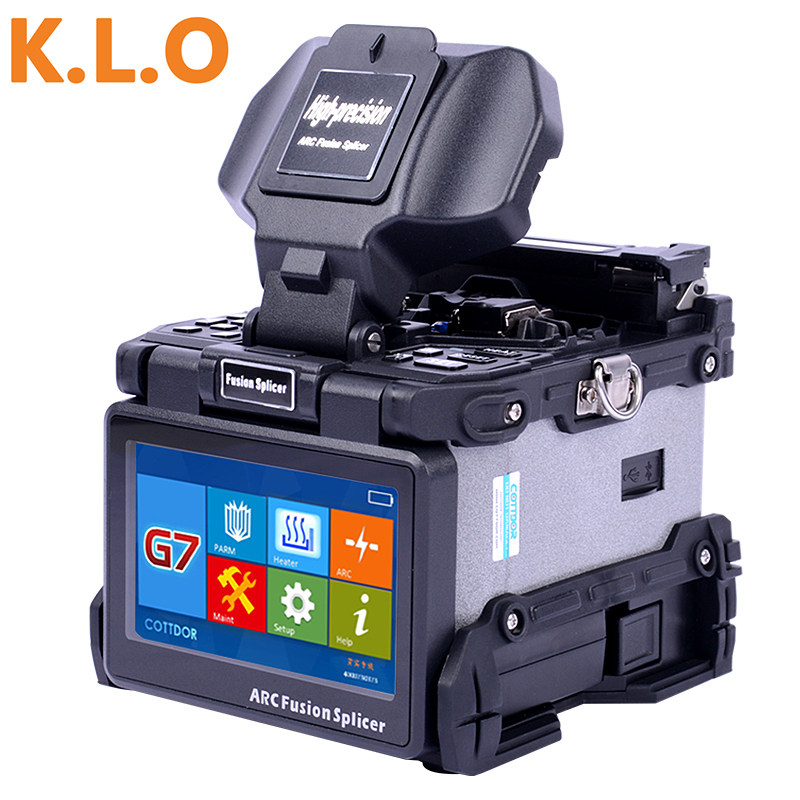 Kauder G7 six motor optical fiber fusion machine fully automatic intelligent optical cable trunk lava machine leather wire sheathed melting fiber machine trunk oil railway communication special melting machine Kauder G7 