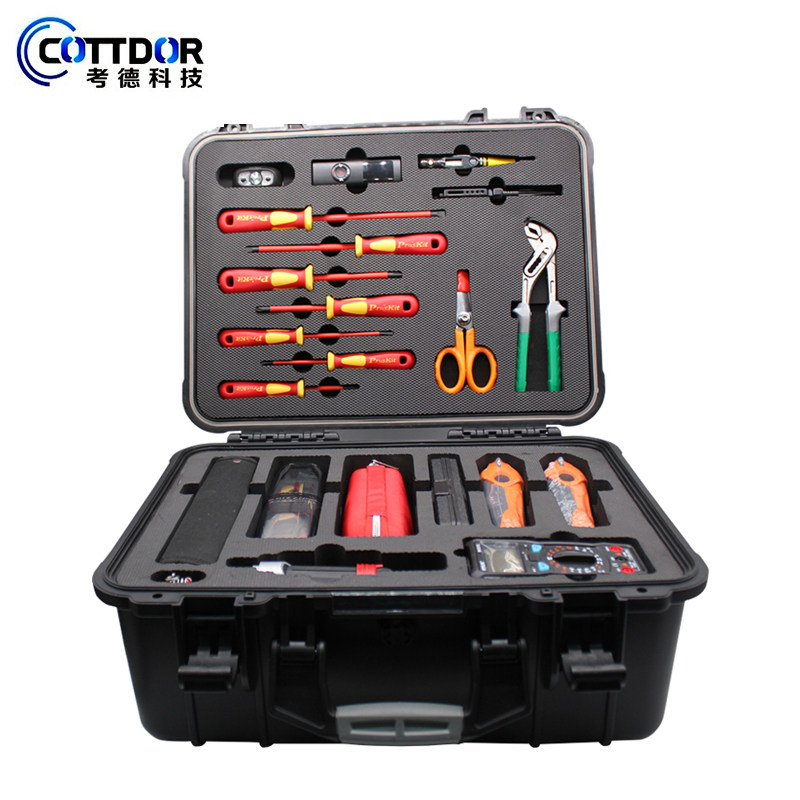 Corde (COTTDOR) Transmission station Toolkit ratchet wrench pliers type wrench Scissors Laser Rangefinder Light Power Meter Light Power Meter Insulation Screwdriver Sleeve
