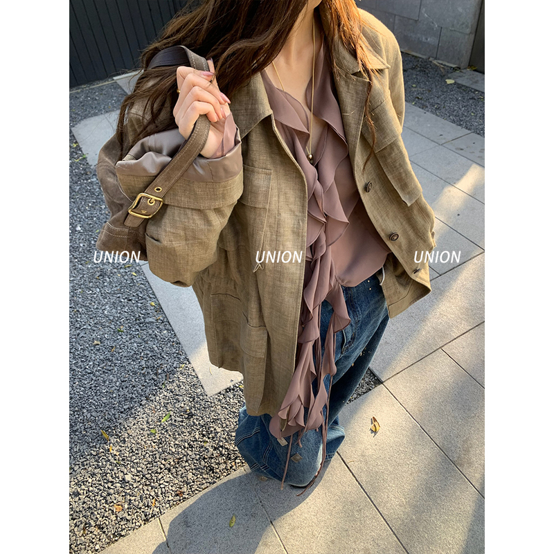 [Mid-Year Special Offer 60% off] Union Officially Authorized Ice Dust 25 Spring/Summer Linen Hunting Jacket